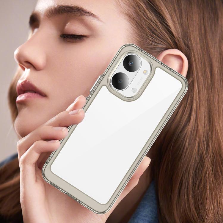 For Xiaomi Poco X8 Pro Max 5G Colorful Series Acrylic Hybrid TPU Phone Case