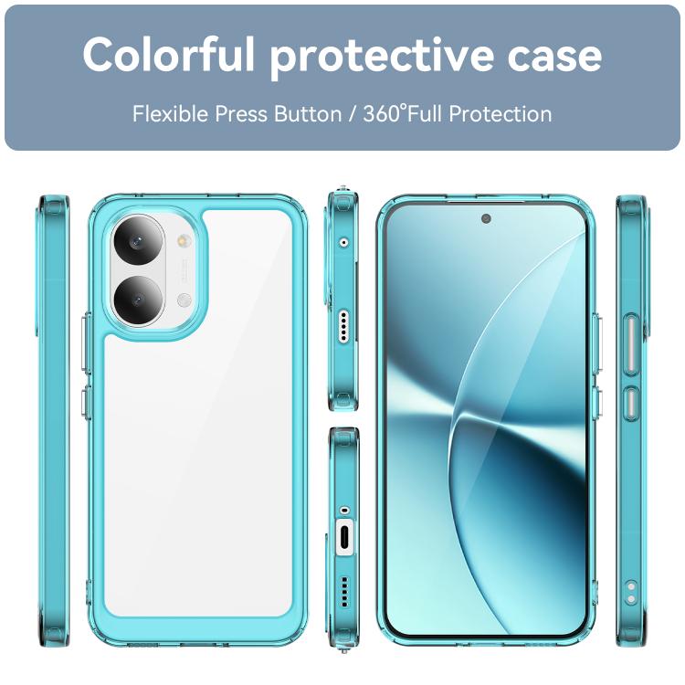 For Xiaomi Poco X8 Pro Max 5G Colorful Series Acrylic Hybrid TPU Phone Case