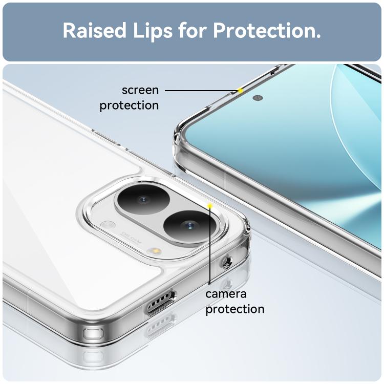 For Xiaomi Poco X8 Pro Max 5G Colorful Series Acrylic Hybrid TPU Phone Case