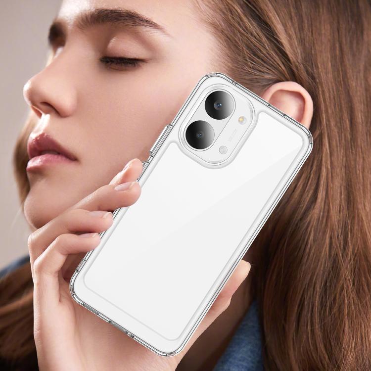 For Xiaomi Poco X8 Pro Max 5G Colorful Series Acrylic Hybrid TPU Phone Case