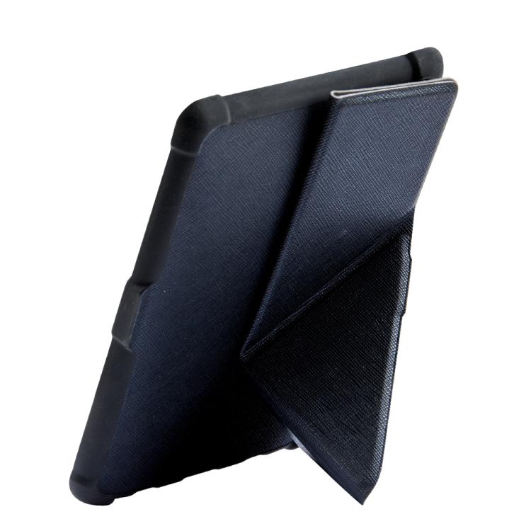 For Pocketbook B606 628 633 632 627 616 Cross Texture Deformation TPU Leather Smart Tablet Case