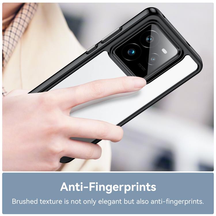 For Realme GT 7 Pro Colorful Series Acrylic Hybrid TPU Phone Case