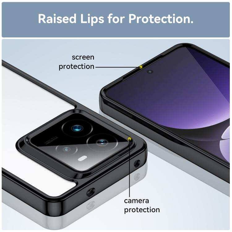 For Realme GT 7 Pro Colorful Series Acrylic Hybrid TPU Phone Case