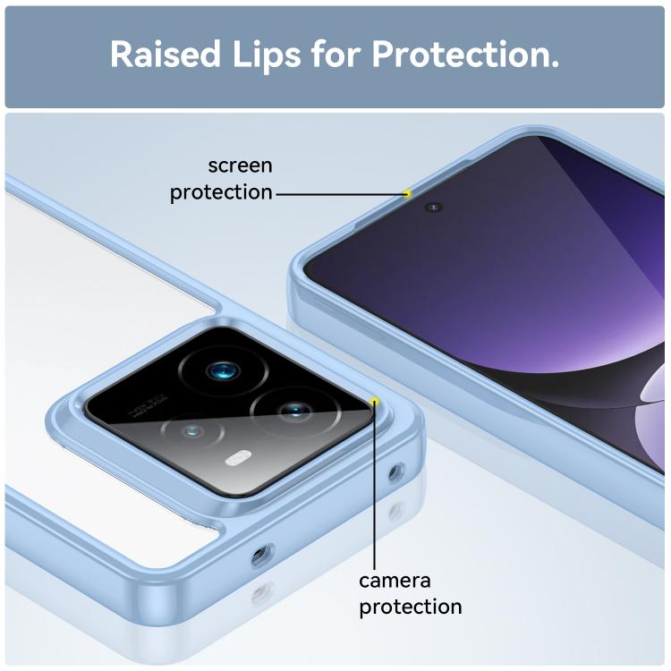 For Realme GT 7 Pro Colorful Series Acrylic Hybrid TPU Phone Case