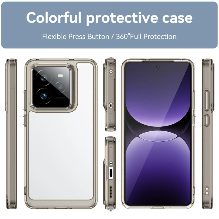 For Realme GT 7 Pro Colorful Series Acrylic Hybrid TPU Phone Case