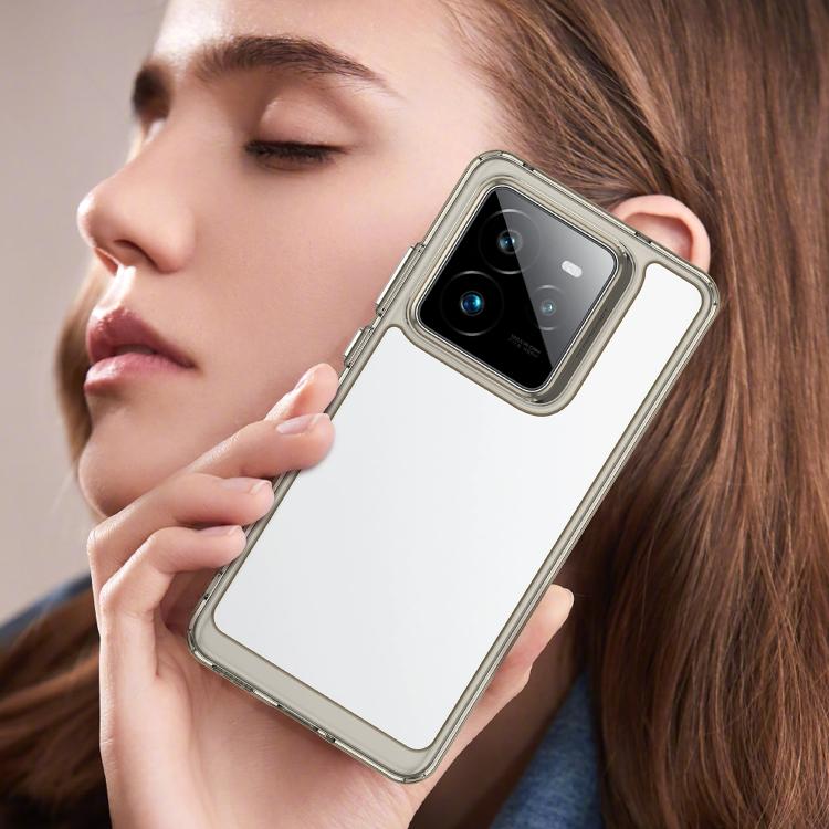 For Realme GT 7 Pro Colorful Series Acrylic Hybrid TPU Phone Case