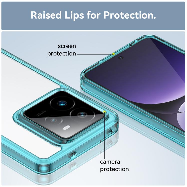 For Realme GT 7 Pro Colorful Series Acrylic Hybrid TPU Phone Case