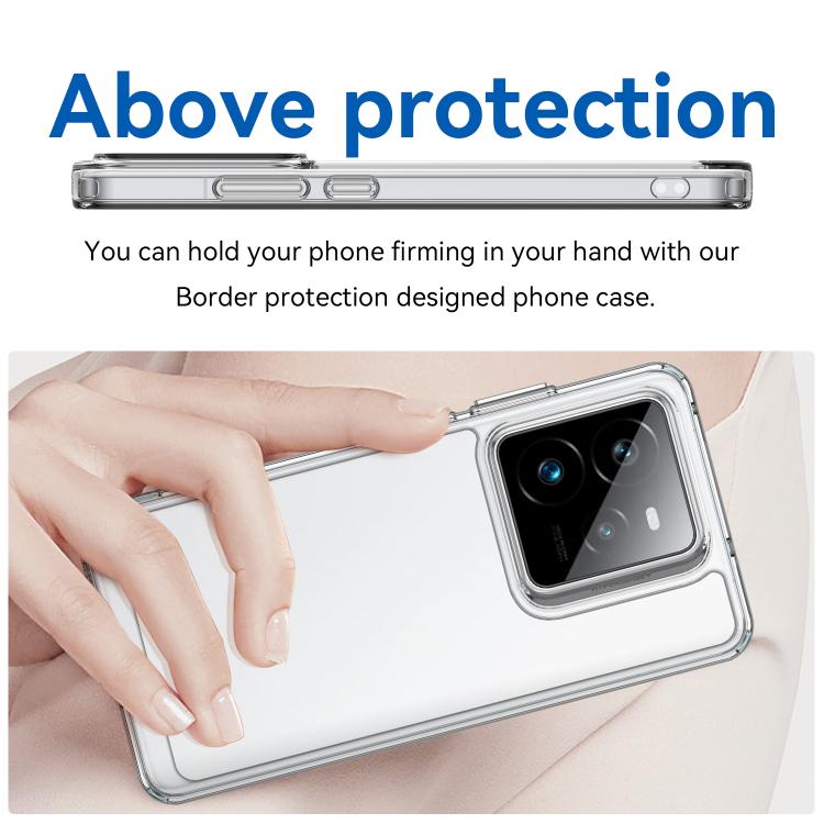 For Realme GT 7 Pro Colorful Series Acrylic Hybrid TPU Phone Case