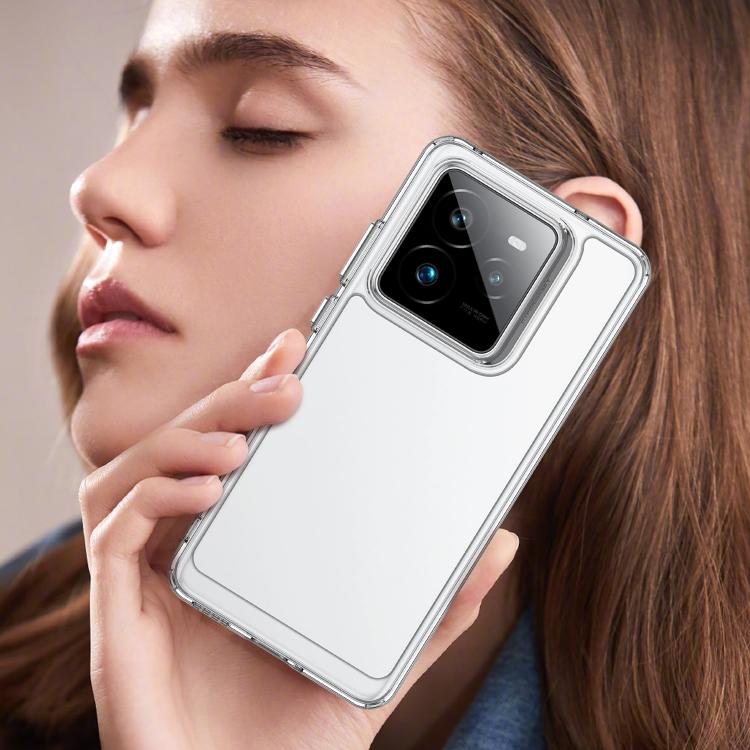 For Realme GT 7 Pro Colorful Series Acrylic Hybrid TPU Phone Case