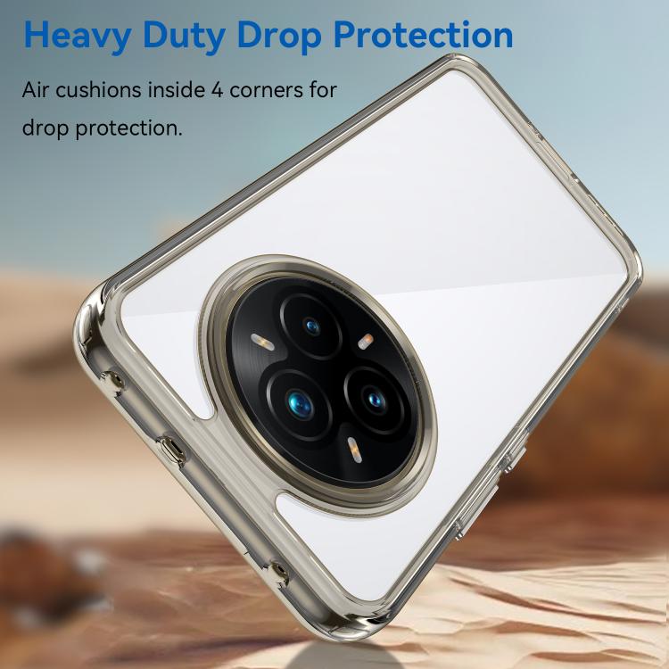 For Realme 14 Pro+ Colorful Series Acrylic Hybrid TPU Phone Case