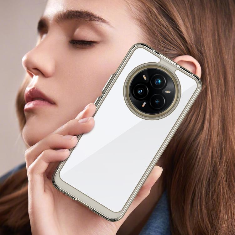 For Realme 14 Pro+ Colorful Series Acrylic Hybrid TPU Phone Case