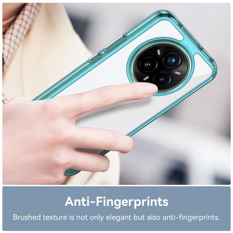 For Realme 14 Pro+ Colorful Series Acrylic Hybrid TPU Phone Case