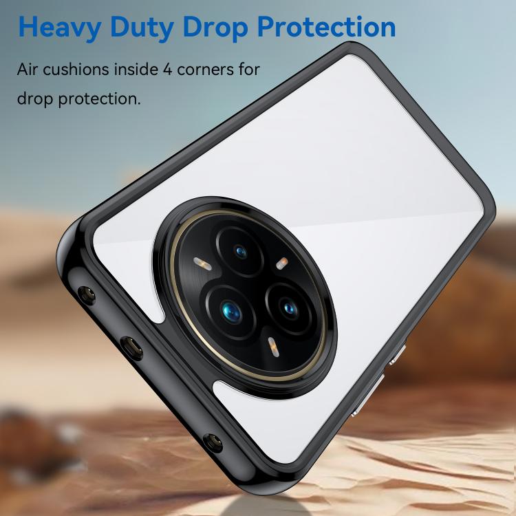 For Realme P3 Pro Colorful Series Acrylic Hybrid TPU Phone Case