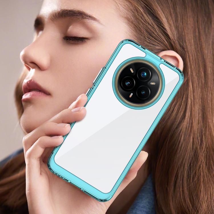For Realme P3 Pro Colorful Series Acrylic Hybrid TPU Phone Case