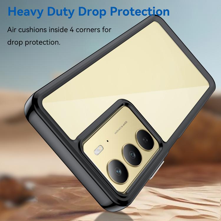 For Realme V60 Pro Colorful Series Acrylic Hybrid TPU Phone Case