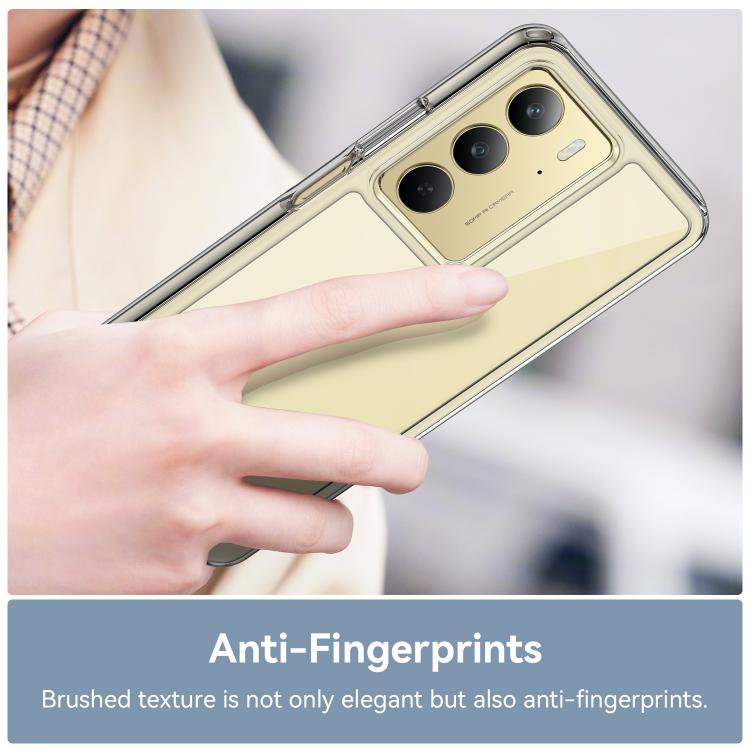 For Realme V60 Pro Colorful Series Acrylic Hybrid TPU Phone Case