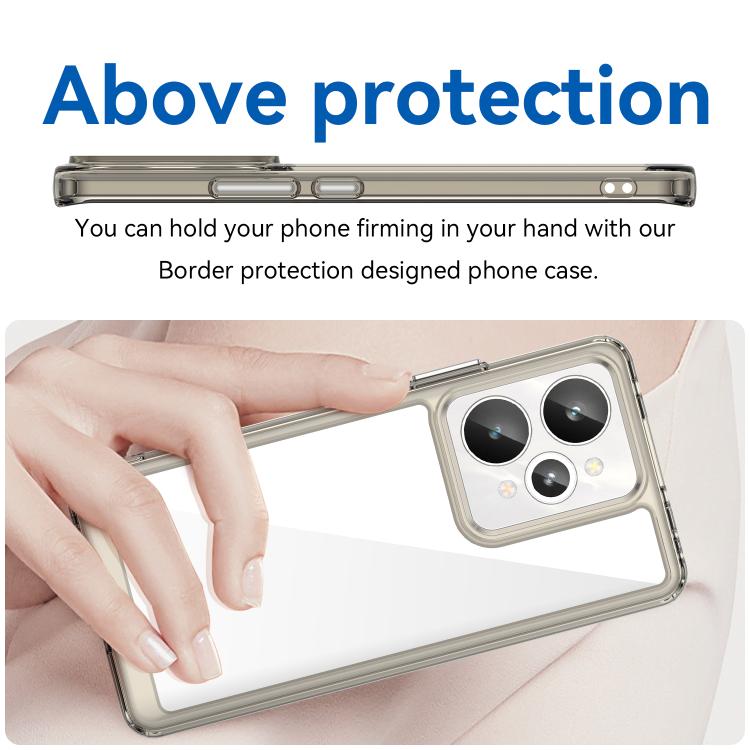 For Realme 15 Pro 5G Colorful Series Acrylic Hybrid TPU Phone Case
