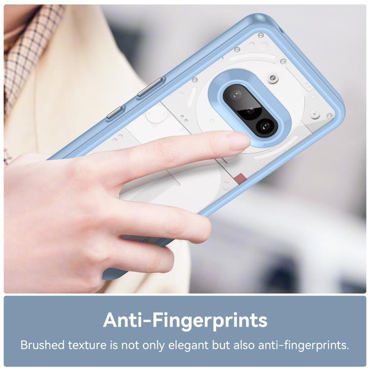 For Nothing Phone 3a Colorful Series Acrylic Hybrid TPU Phone Case