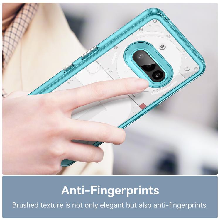 For Nothing Phone 3a Colorful Series Acrylic Hybrid TPU Phone Case