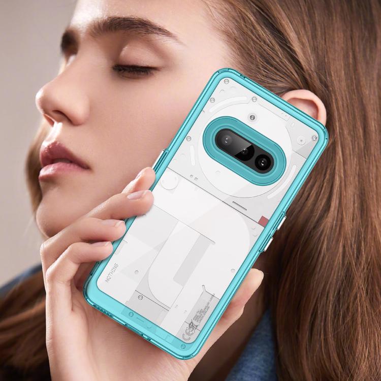 For Nothing Phone 3a Colorful Series Acrylic Hybrid TPU Phone Case