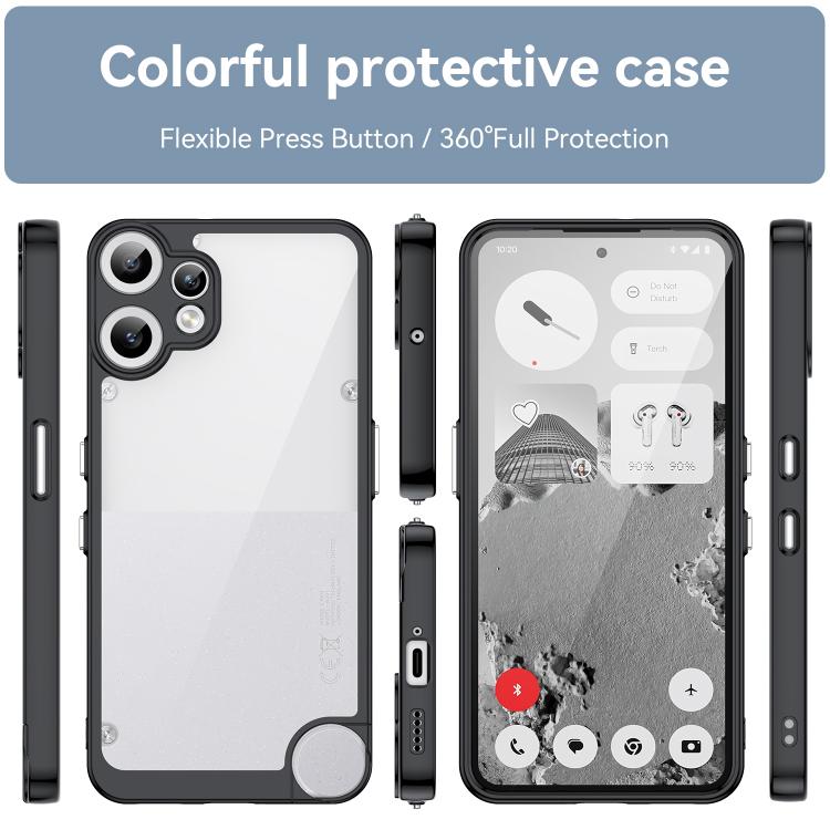 For Nothing CMF Phone 2 Pro Colorful Series Acrylic Hybrid TPU Phone Case