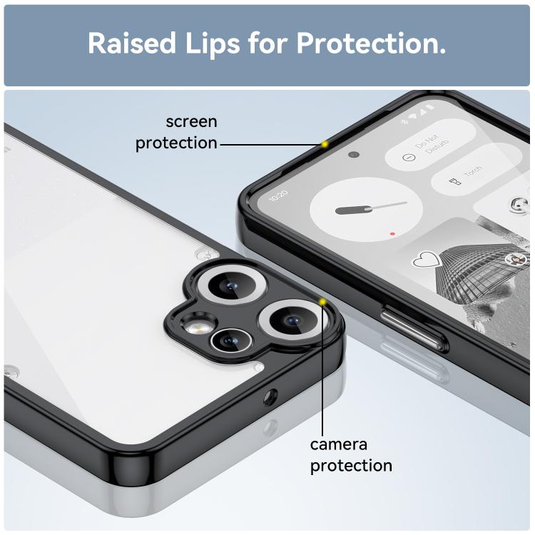 For Nothing CMF Phone 2 Pro Colorful Series Acrylic Hybrid TPU Phone Case
