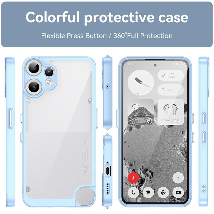 For Nothing CMF Phone 2 Pro Colorful Series Acrylic Hybrid TPU Phone Case