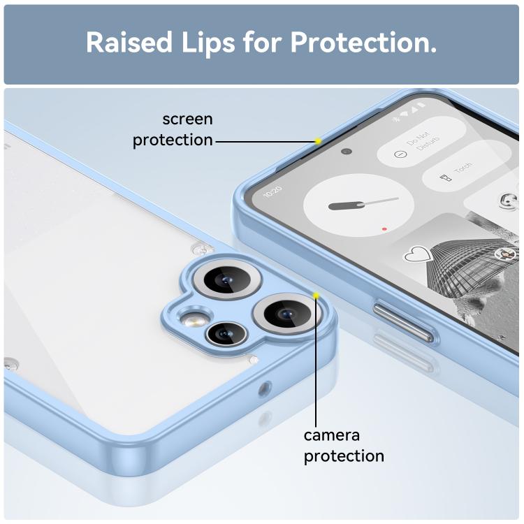 For Nothing CMF Phone 2 Pro Colorful Series Acrylic Hybrid TPU Phone Case