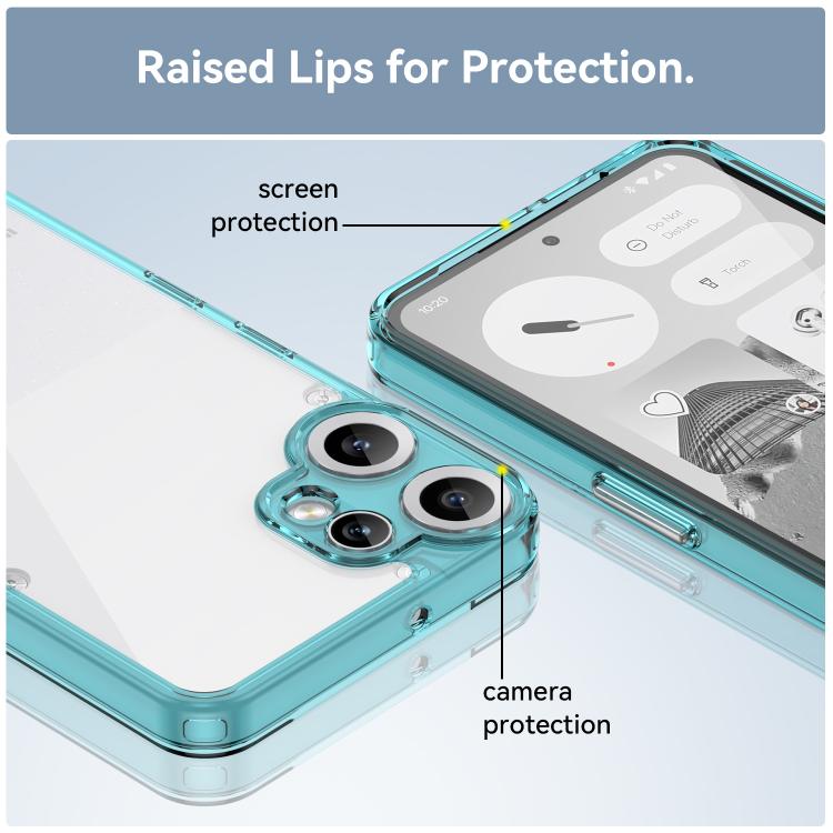 For Nothing CMF Phone 2 Pro Colorful Series Acrylic Hybrid TPU Phone Case