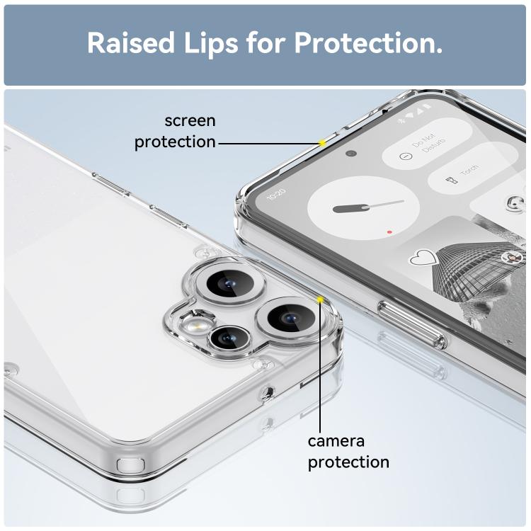 For Nothing CMF Phone 2 Pro Colorful Series Acrylic Hybrid TPU Phone Case