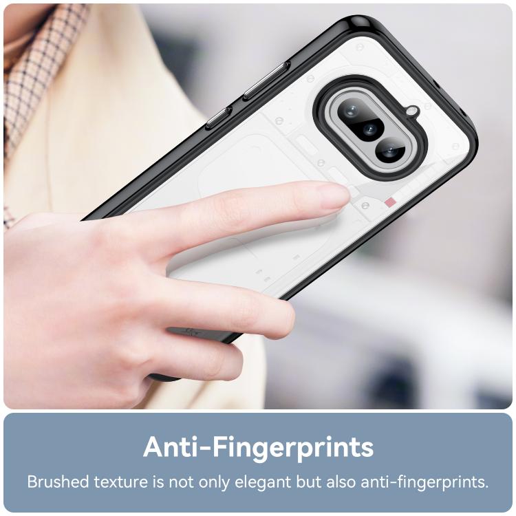 For Nothing Phone 4a Colorful Series Acrylic Hybrid TPU Phone Case