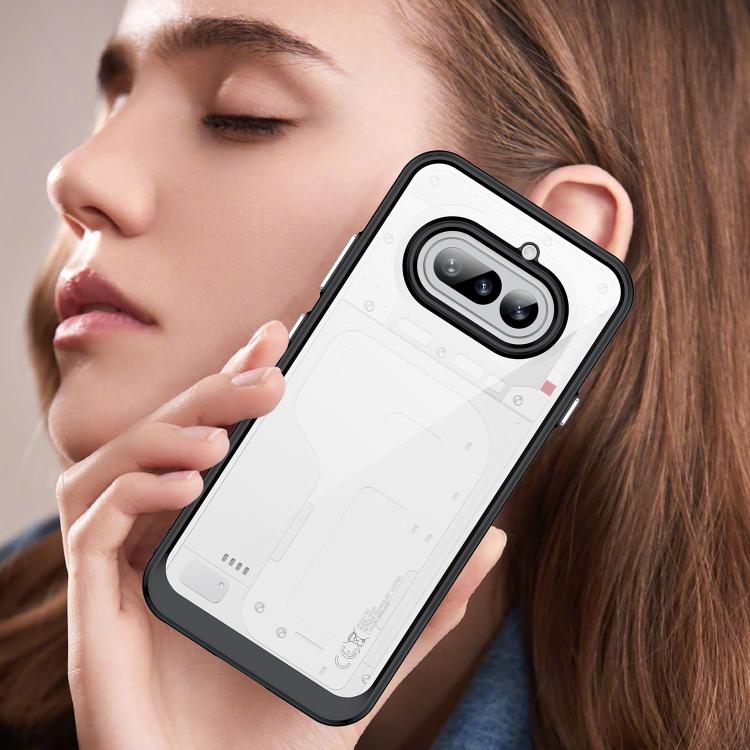 For Nothing Phone 4a Colorful Series Acrylic Hybrid TPU Phone Case