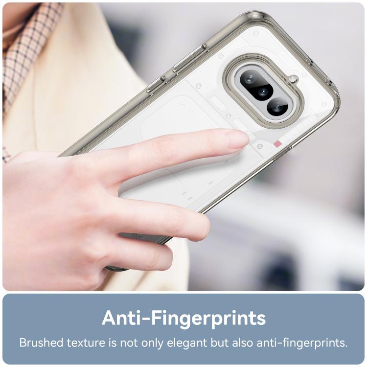 For Nothing Phone 4a Colorful Series Acrylic Hybrid TPU Phone Case