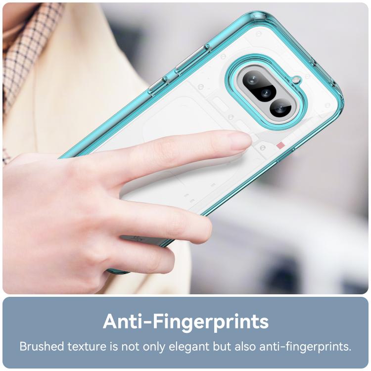 For Nothing Phone 4a Colorful Series Acrylic Hybrid TPU Phone Case