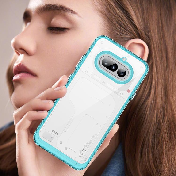 For Nothing Phone 4a Colorful Series Acrylic Hybrid TPU Phone Case