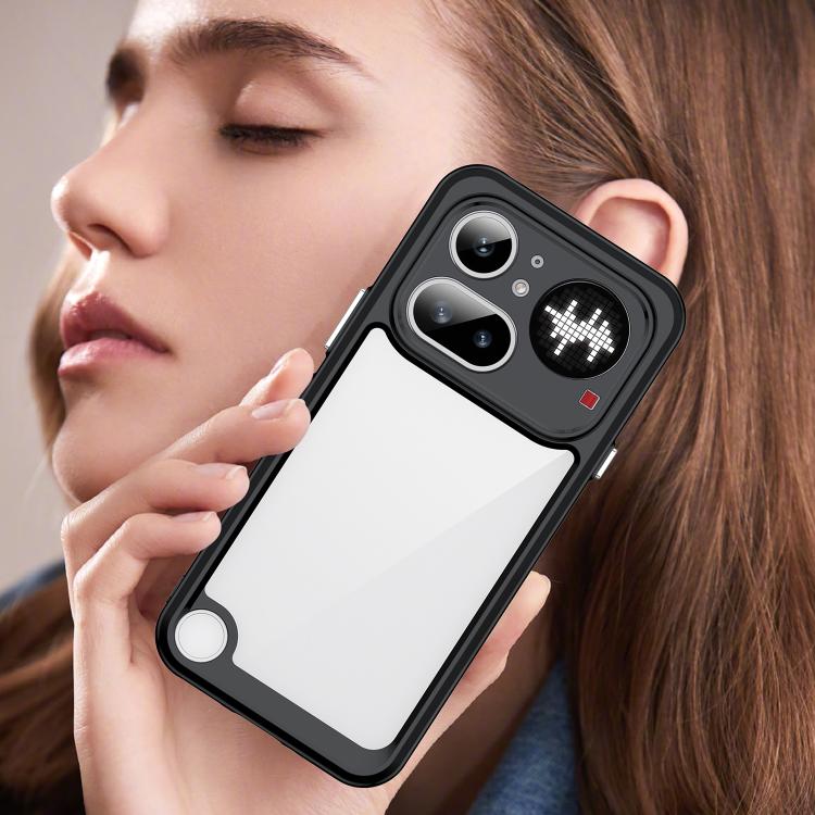 For Nothing Phone 4a Pro Colorful Series Acrylic Hybrid TPU Phone Case