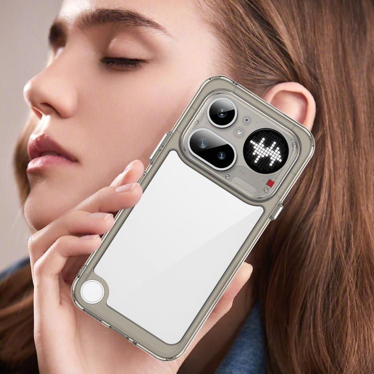 For Nothing Phone 4a Pro Colorful Series Acrylic Hybrid TPU Phone Case