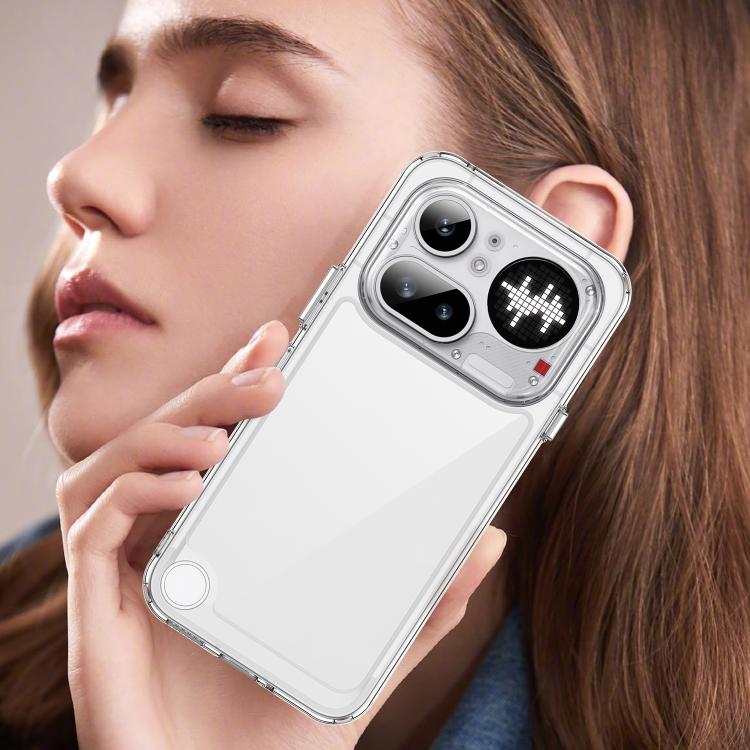 For Nothing Phone 4a Pro Colorful Series Acrylic Hybrid TPU Phone Case
