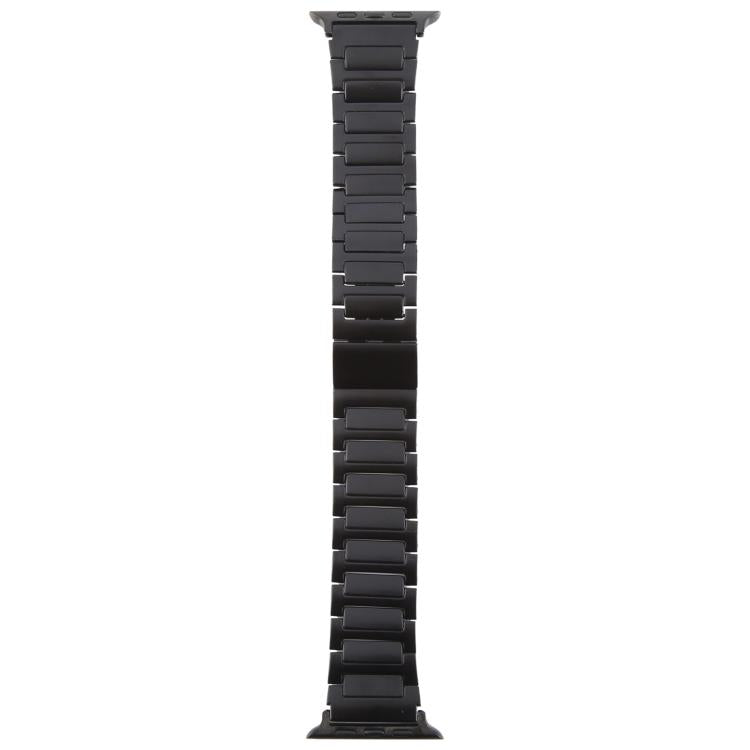 For Apple Watch 46mm / 49mm / 45mm / 44mm I-Shaped Folding Magnetic Buckle Metal Watch Band