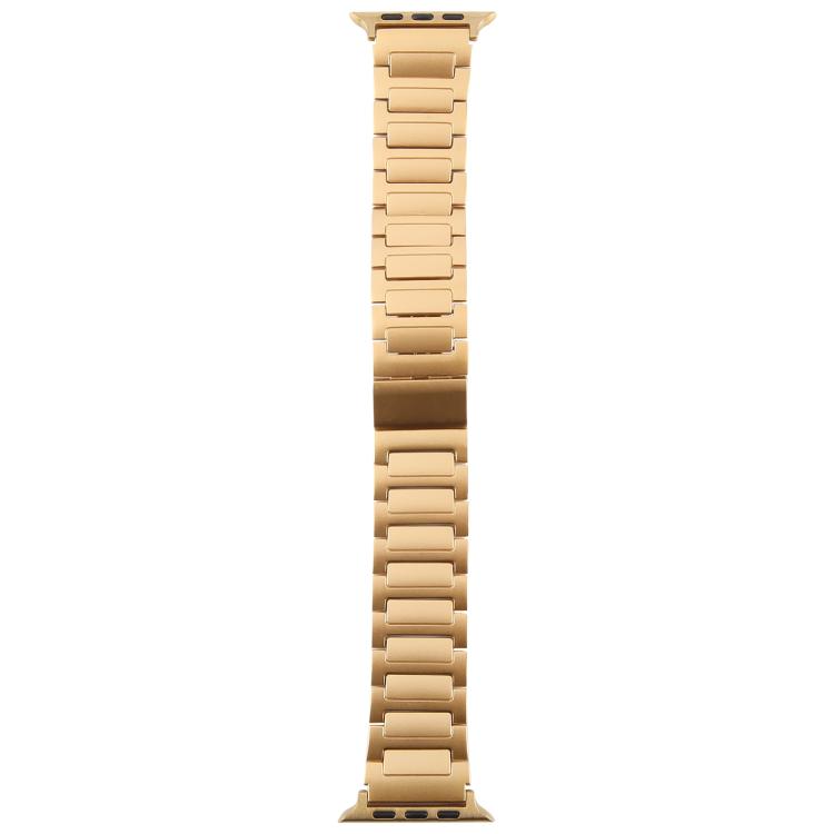 For Apple Watch 42mm / 41mm / 40mm / 38mm I-Shaped Folding Magnetic Buckle Metal Watch Band