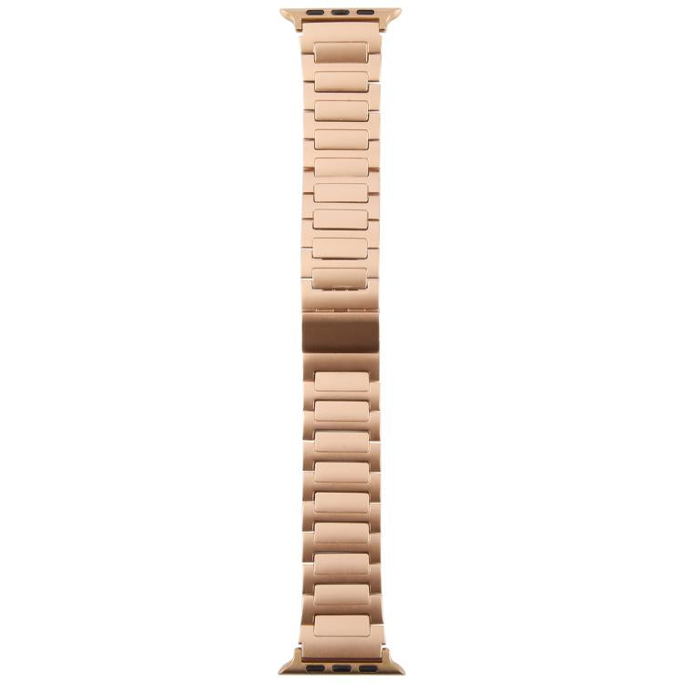 For Apple Watch 42mm / 41mm / 40mm / 38mm I-Shaped Folding Magnetic Buckle Metal Watch Band