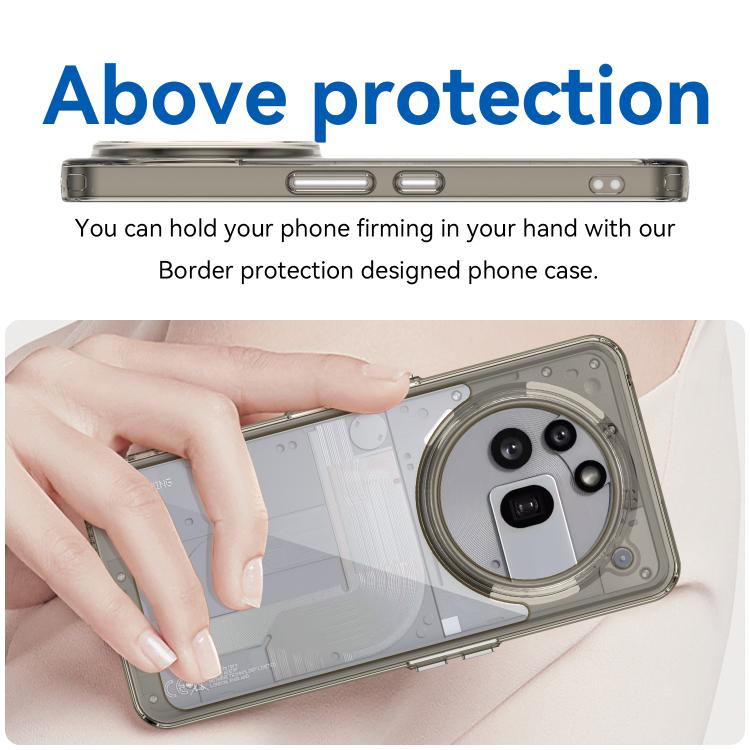 For Nothing Phone 3a Pro Colorful Series Acrylic Hybrid TPU Phone Case