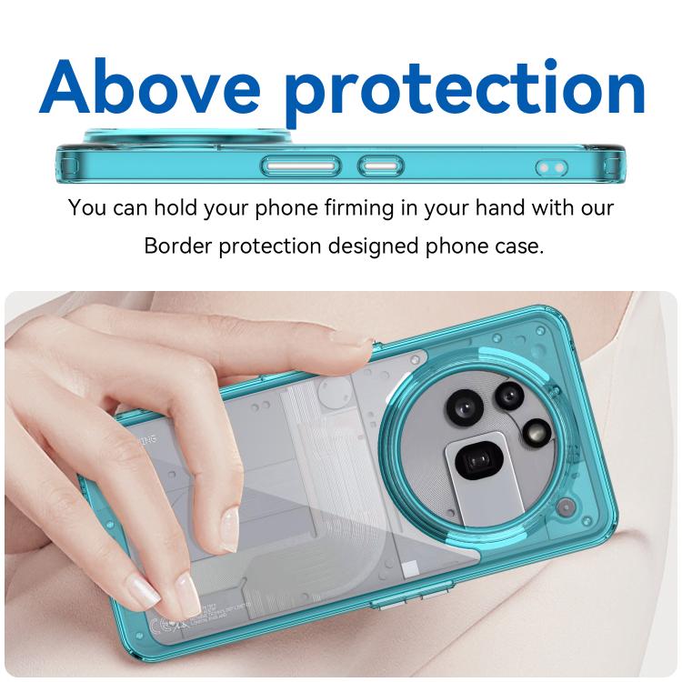 For Nothing Phone 3a Pro Colorful Series Acrylic Hybrid TPU Phone Case