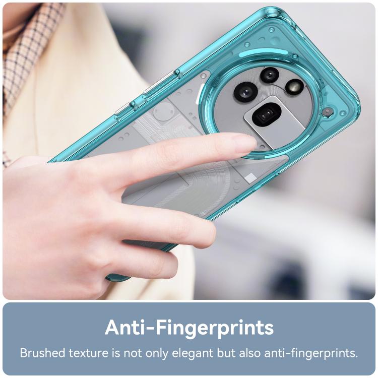 For Nothing Phone 3a Pro Colorful Series Acrylic Hybrid TPU Phone Case