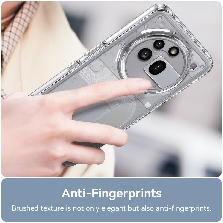 For Nothing Phone 3a Pro Colorful Series Acrylic Hybrid TPU Phone Case
