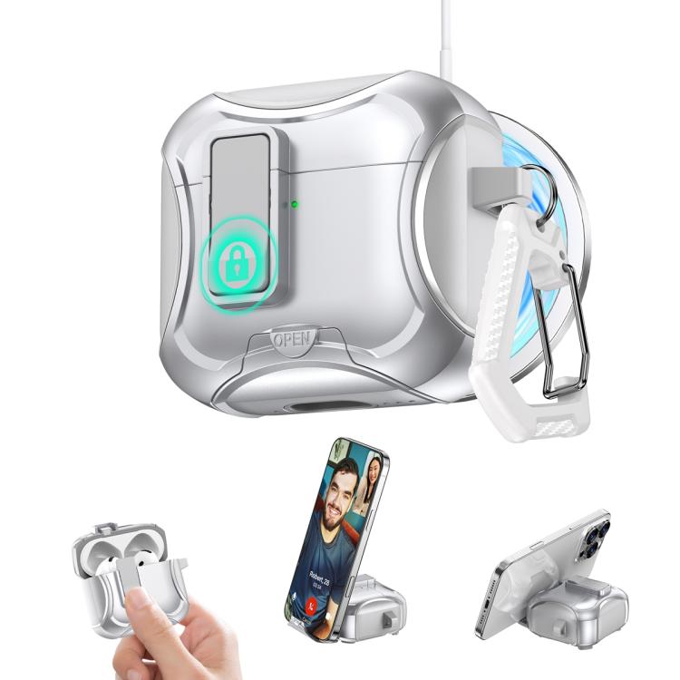 For AirPods 4 Wireless Bluetooth Earphones PC Hybrid TPU Protective Case