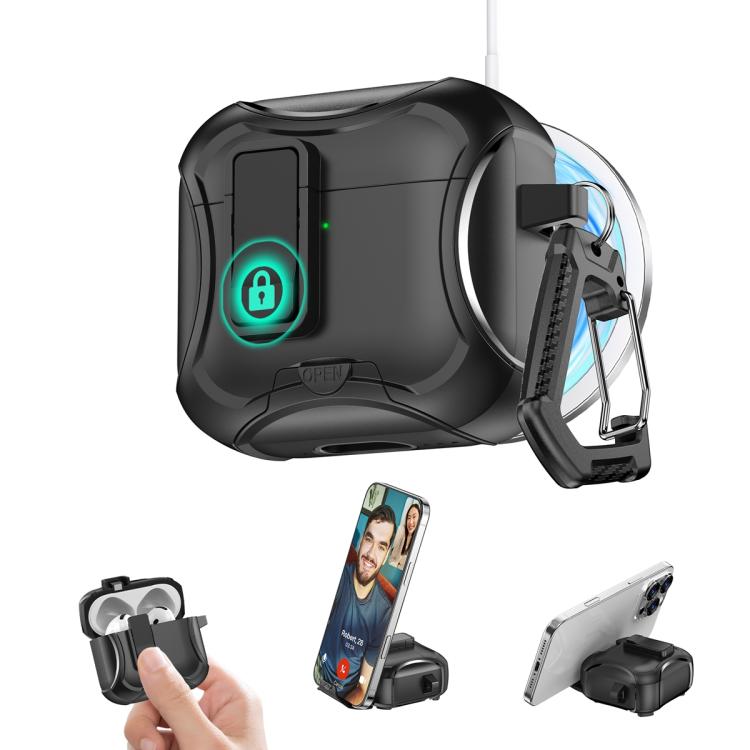 For AirPods 4 Wireless Bluetooth Earphones PC Hybrid TPU Protective Case