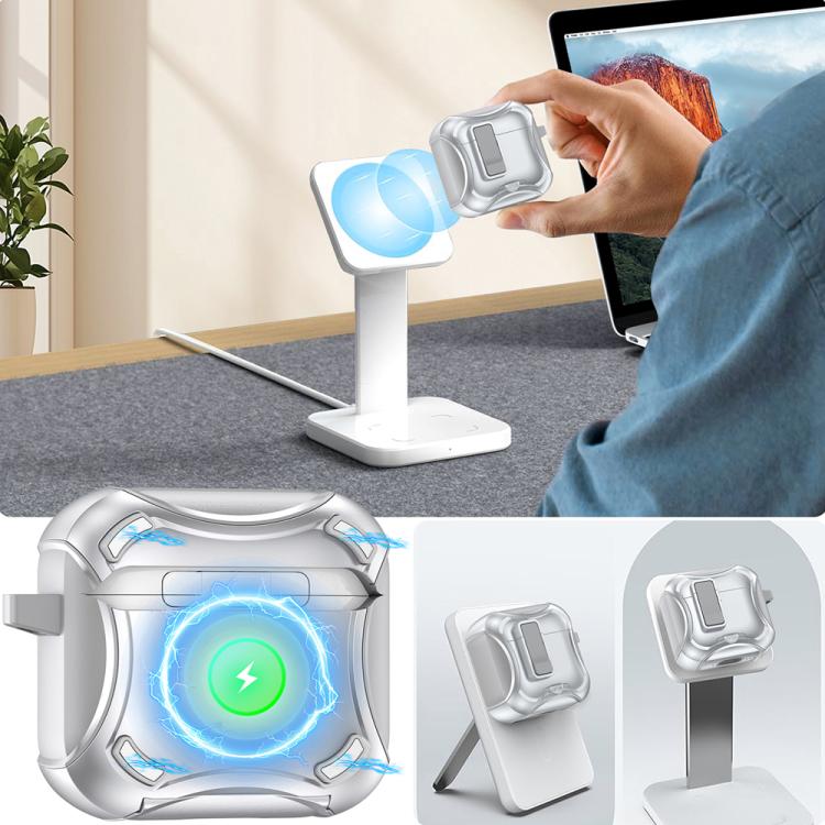 For AirPods 4 Wireless Bluetooth Earphones PC Hybrid TPU Protective Case