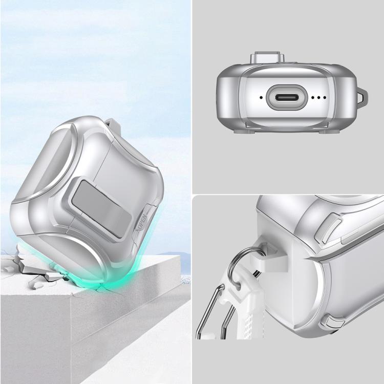 For AirPods 4 Wireless Bluetooth Earphones PC Hybrid TPU Protective Case
