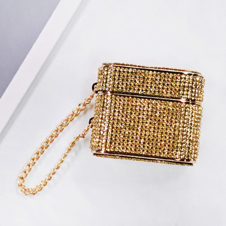 For AirPods 4 Cylindrical Diamond Bluetooth Earphone Protective Case